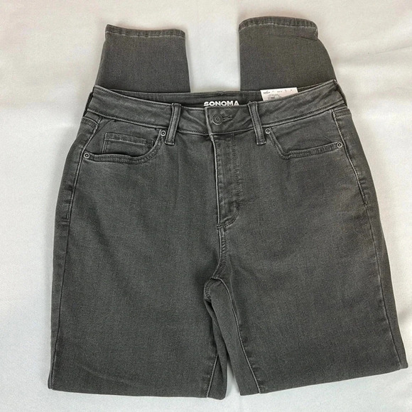 Sonoma NEW High Rise Skinny The Supersoft Jean Size 10 - Picture 1 of 10